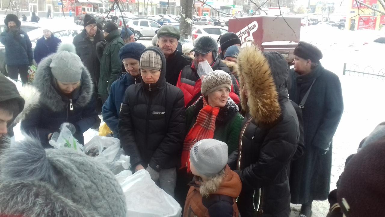 Отчет волонтеров милосердия фонда «Пища жизни» за январь 2019 г.