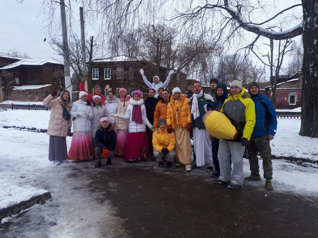 Долгожданная харинама в Костроме