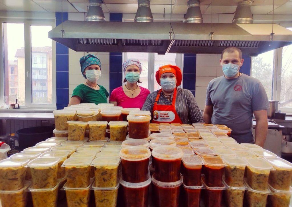 ИСККОН Санкт-Петербурга: помощь нуждающимся продолжается несмотря ни на что!