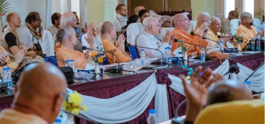 Джи-би-си обсуждает «твердую почву» проповеди ИСККОН