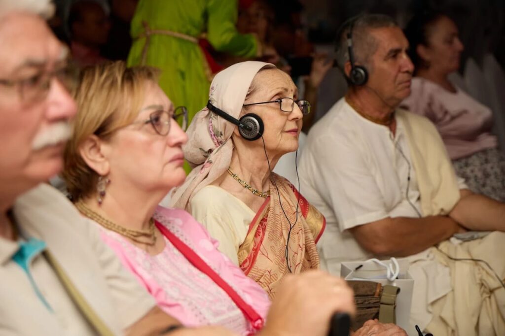 Встреча в Ташкенте в честь 60-летия ИСККОН